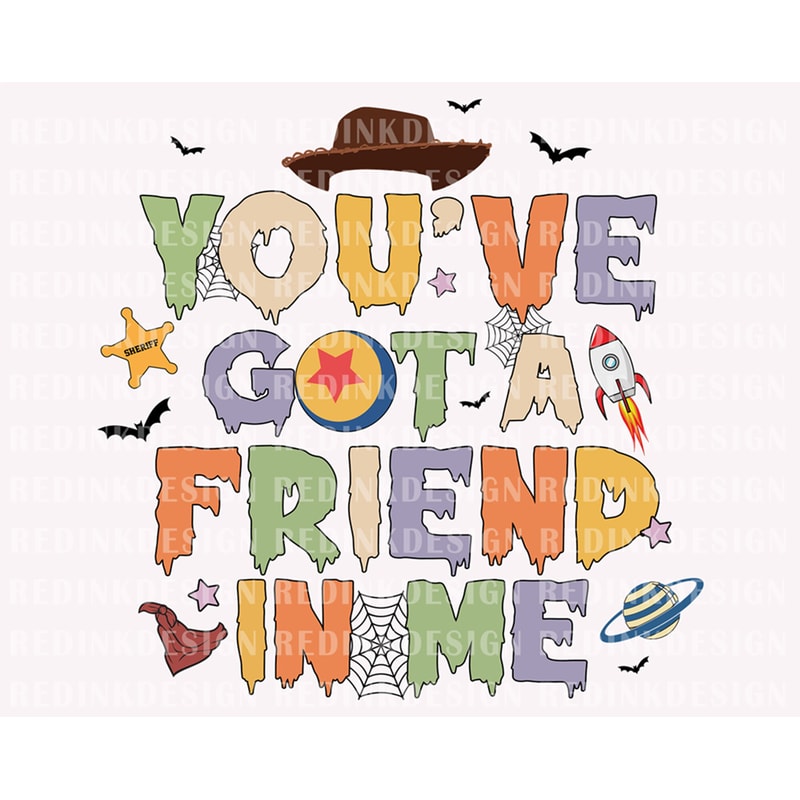 Bundle You've Got A Friend In Me PNG, Halloween Png, Spooky Png, Trick Or Treat Png, Halloween Skeleton Masquerade, Custom Name Png - 4.jpg