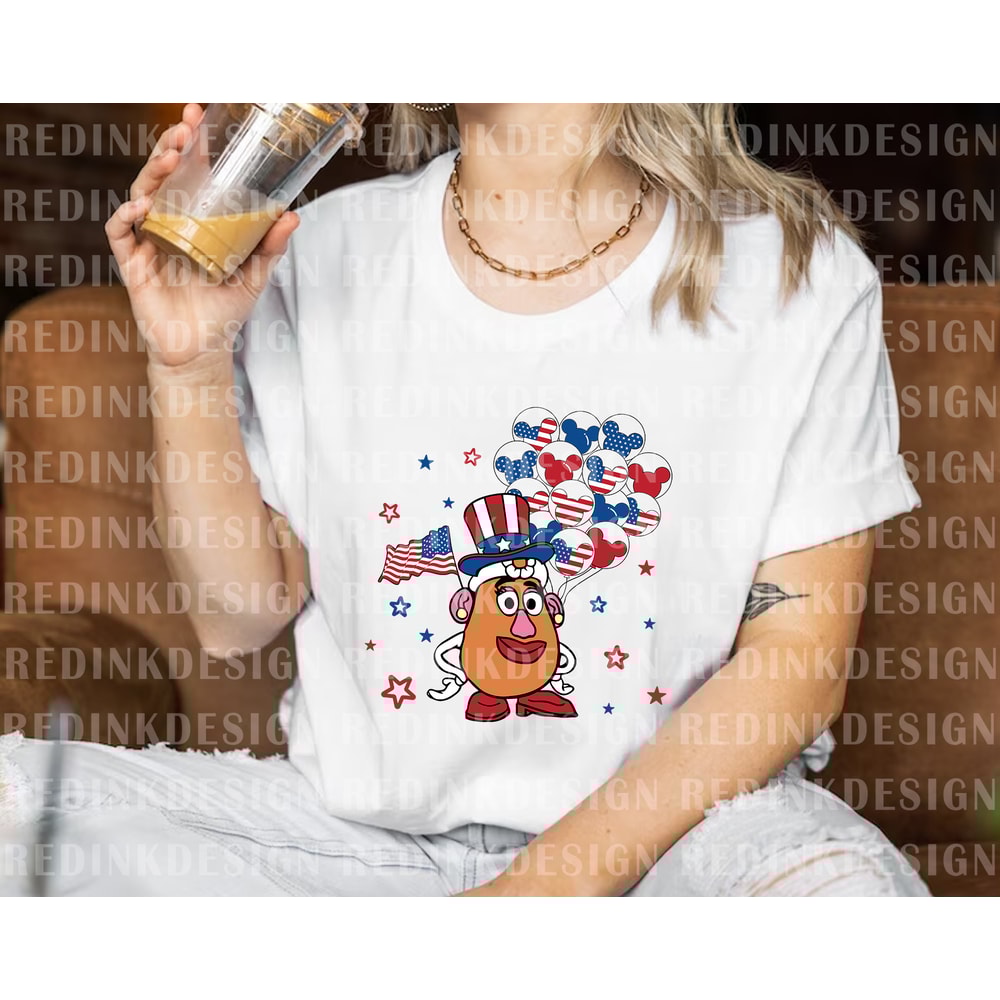 Happy 4th of July Svg, Potato Svg, July 4th Svg, Mouse Balloon Svg, Fourth of July Svg, 1776 Svg, American Flag Svg, Independence Day Svg - 3.jpg