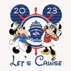 Lets Cruise Svg, Mouse Cruise Svg, Cruise Trip Svg, Family V