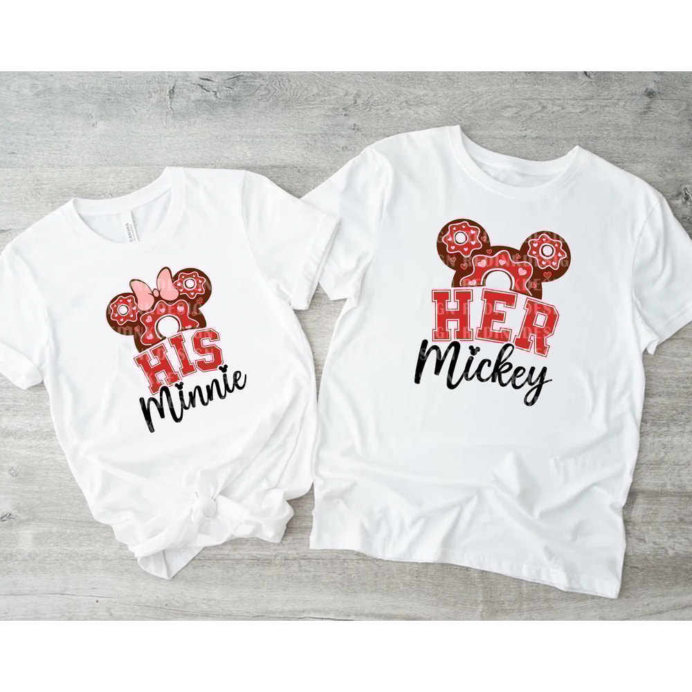 Mouse Love Bundle Svg, Mouse Donut Svg, Funny Valentine's Day, Valentine's Day, Mouse Valentine Svg, Valentines Couple shirt SVG File - 3.jpg