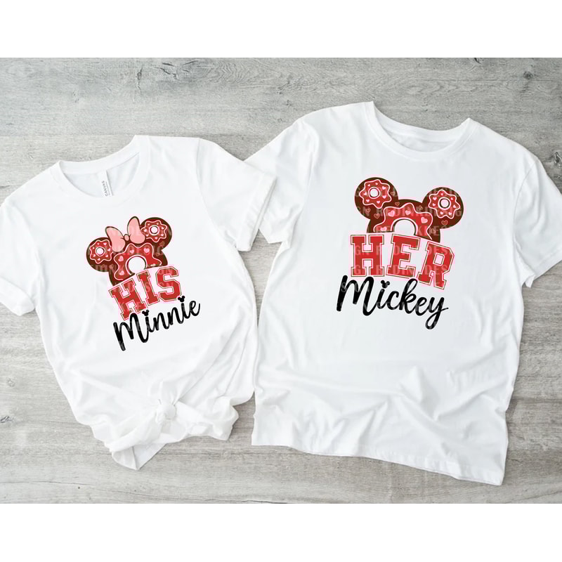 Mouse Love Bundle Svg, Mouse Donut Svg, Funny Valentine's Day, Valentine's Day, Mouse Valentine Svg, Valentines Couple shirt SVG File - 3.jpg