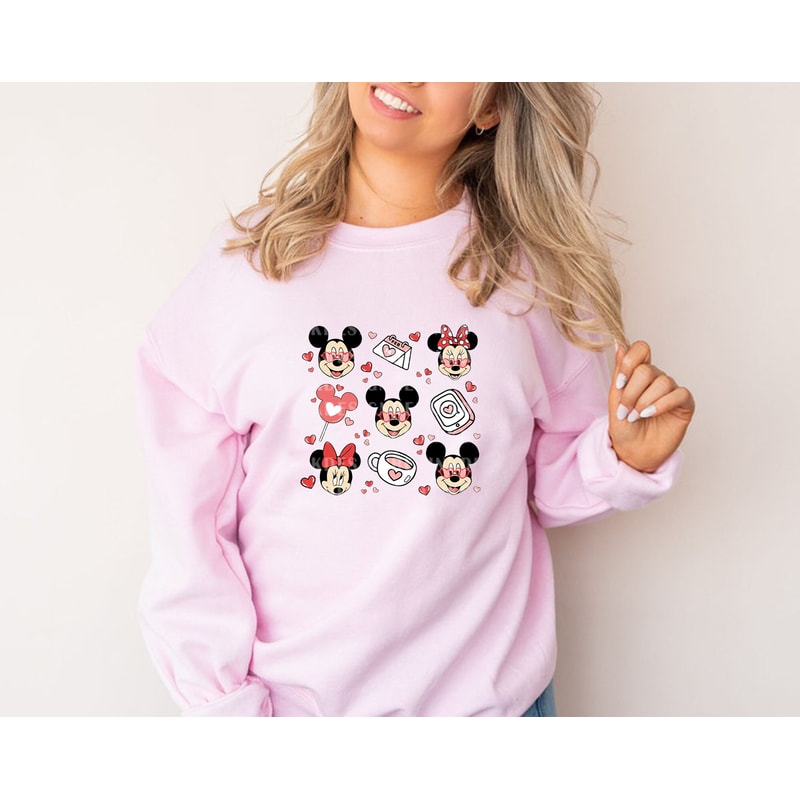 Valentine Mouse Doodle Svg, Mouse Coffee Love Svg, Mouse Valentines Svg, Family Trip, Mouse And Love Svg, Retro Valentines Svg, SVG File - 3.jpg