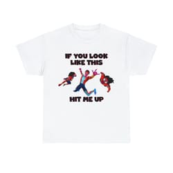 spider-man india pavitr prabhakar if you look like this hit me up shirt