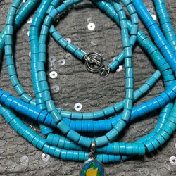 cloisonne enamel silver handmade lemon pendant