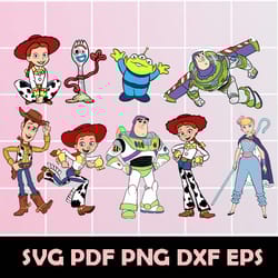 toy story clipart, toy story digital clipart, toy story svg, toy story png, toy story eps, toy story dxf, toy story pdf