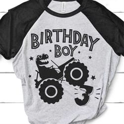 birthday boy svg 3rd birthday three years old