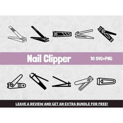 nail clipper svg, nail clipart, nails svg, svg files for cricut, beauty svg, nail clipper clipart, beautician, nail clip