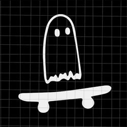 Ghost Skateboard Svg, Ghost Skateboard Halloween Svg, Ghost Fall Autumn Svg, Ghost Halloween Svg, Ghost Halloween Svg
