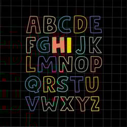 alphabet back to school teachers svg, teacher quote svg, back to school quote svg, first day of school svg, cricut and s