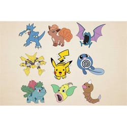 pokemon svg bundle, pikachu svg, pokemon clipart, pokemon cricut, svg files for cricut, pokemon png set