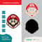 Super Mario and Luigi Faces Heads Names Layered and One Color SVG Clipart Digital Download Sublimation Cricut Cut File Png Dxf Eps Jpg - 4.jpg