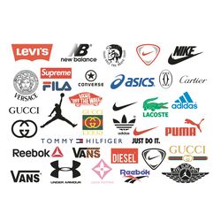 Logo Svg, Logo Brand Svg, Fashion Brand Svg, Famous Brand Svg, High-end Brands, silhouette svg files, cricut svg