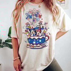 disney 4th of july shirt, mickey and friends independence day shirt, disney patriotic, disney balloons 4th of july, disn