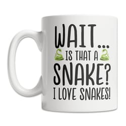 i love snakes mug - snake lover mug - cute snake gift idea - cute snake mug - funny snake gift mug - cool snake mug