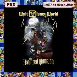 the haunted mansion png, mickey and friends halloween png, magic kingdom halloween png