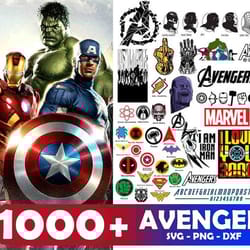 marvel avenger bundle svg, avenger svg, superhero svg, avenger character superhero svg, avengers clipart ..