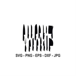 kitchen knife bundle svg,knife svg,instant download,svg, png, eps, dxf, jpg digital download