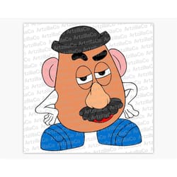 toy story - mr. potato head - pizza planet - digital download svg