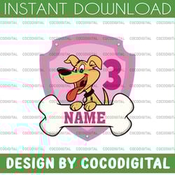 skye paw patrol birthday svg png, custom name and age paw patrol skye birthday girl, skye paw patrol, paw patrol birthda