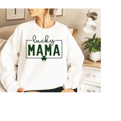 lucky mama, svg, png, lucky svg, st patricks day svg, irish svg, mama svg, lucky shirt svg, one lucky mama svg