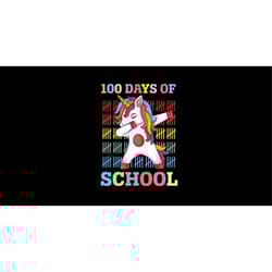 dabbing unicorn a hundred days of school svg, 100th days of school svg, unicorn svg, magical svg, teacher gift shirt svg