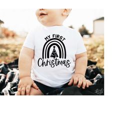 My First Christmas SVG, PNG, Baby First Christmas Svg, Baby Christmas Svg, My 1st Christmas Svg, Chirstmas Baby Svg, Fir