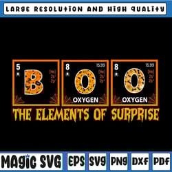halloween boo primary elements of surprise science svg, science teacher gift,halloween svg,halloween boo primary element