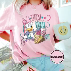 retro daisy duck shirt, daisy duck trip shirt, daisy yum yum shirt, disney girl trip shirt, disney vacation shirt, comfo