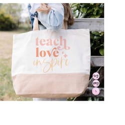 teach love inspire, school, teacher, teach love inspire, teach tiny human tamer shirts bundle printable png silhouette c