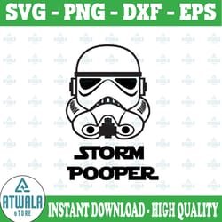 star wars storm pooper, disney svg, disney mickey and minnie svg,quotes files, svg file, disney png file, cricut, silhou