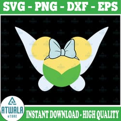 tinkerbell minnie, disney svg, disney mickey and minnie svg,quotes files, svg file, disney png file, cricut, silhouette.