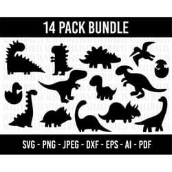 cod177-dinosaur svg bundle/dinosaur clipart png/dinosaur silhouette svg/kids dinosaur svg | t-rex svg/dino svg /tricerat