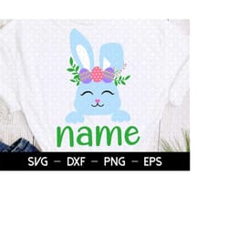easter eggs, bunny egg svg, easter svg, cute bunny face svg dxf eps, girl easter svg, bunny with flowers svg, rabbit cli