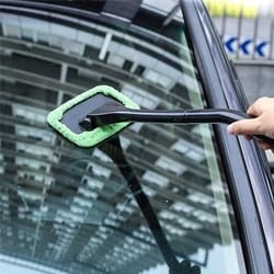 microfiber car windshield wiper cleaner