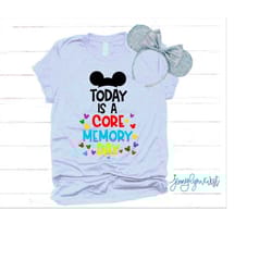 disneyland today is a core memory day svg trip shirt digital file cut file iron on svg inside out svg inspired silhouett