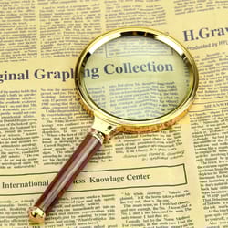 handheld reading magnifier glass lens