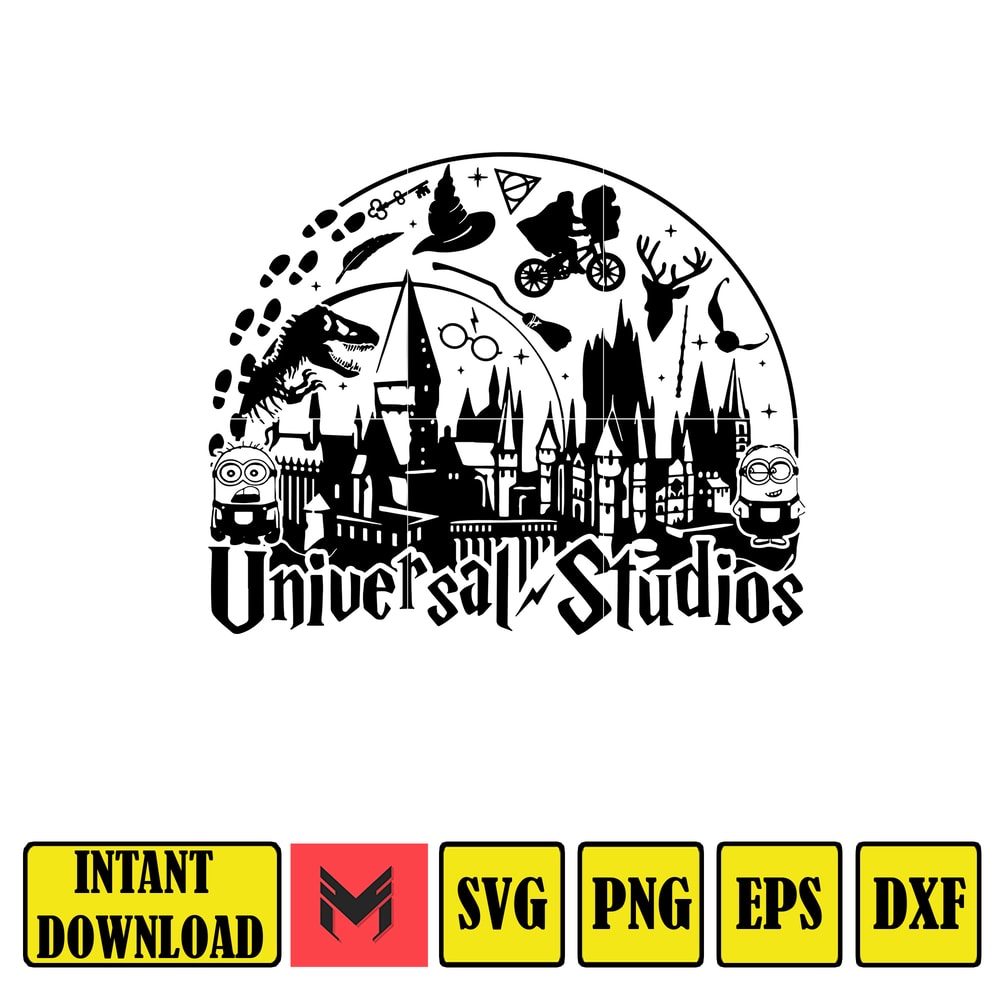Universal Studios Svg, Harry Universal Studios 2023 Svg, Family Vacation 2023 Svg, Magic Wizard Symbols Svg, Dis-Ney Family Svg (1).jpg