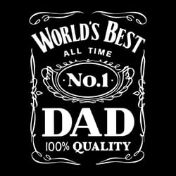 worlds best all time dad no1 dad svg, 100 quality svg