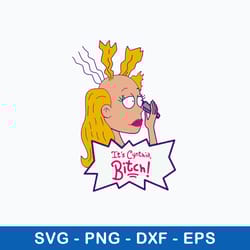 it_s cynthia bitch svg, cynthia svg, rugrats svg, png dxf eps file