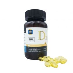 vitamin d3 2000me capsules 120 pcs.