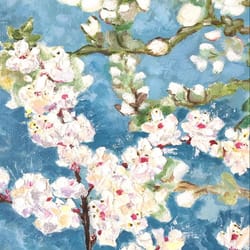 flowers painting original oil painting inspired by van gogh apricot flowers painting australian flowers wall decor gift