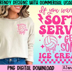 Soft serve volleyball png, retro volleyball png, volleyball