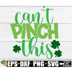 can't pinch this, st. patrick's day svg, kids st. patrick's day svg, girls st. patrick's day svg png, funny st. patrick'