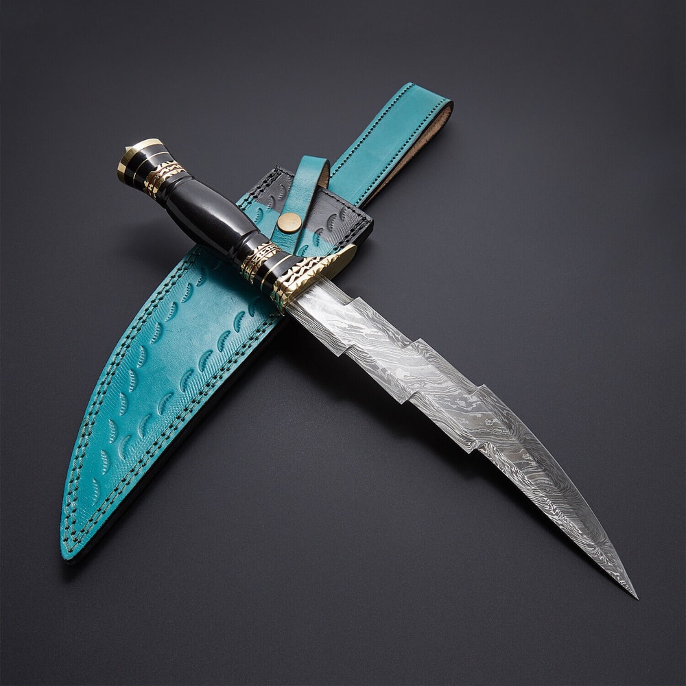 14 Custom Handmade Damascus Steel Dagger