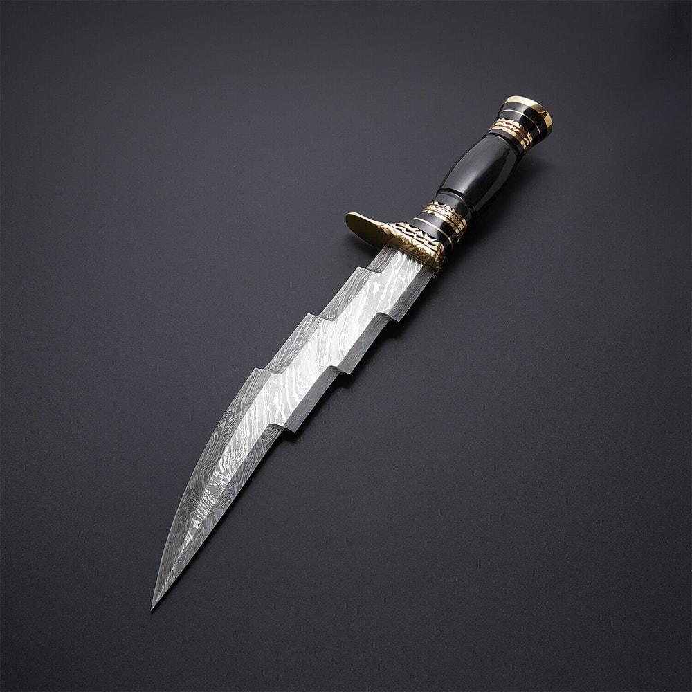 14 Custom Handmade Damascus Steel Dagger