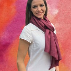 wool/silk blend thin weave lightweight solid scarves