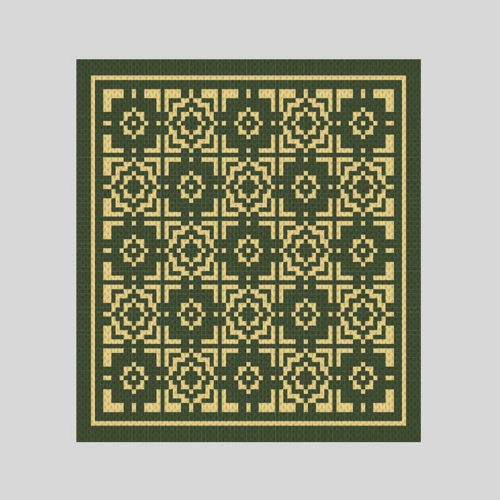 loop-yarn-finger-knitted-mosaic-blanket-4