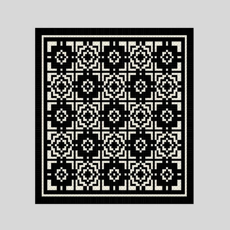 loop-yarn-finger-knitted-mosaic-blanket-6