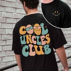 cool uncles club sweatshirt, new uncle shirt, cool uncle tshirt, uncle shirts, uncle gift, baby anno