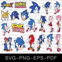 sonic the hedgehog svg bundle, sonic cut file, sonic clipart, sonic silhouette, cartoon hedgehog svg